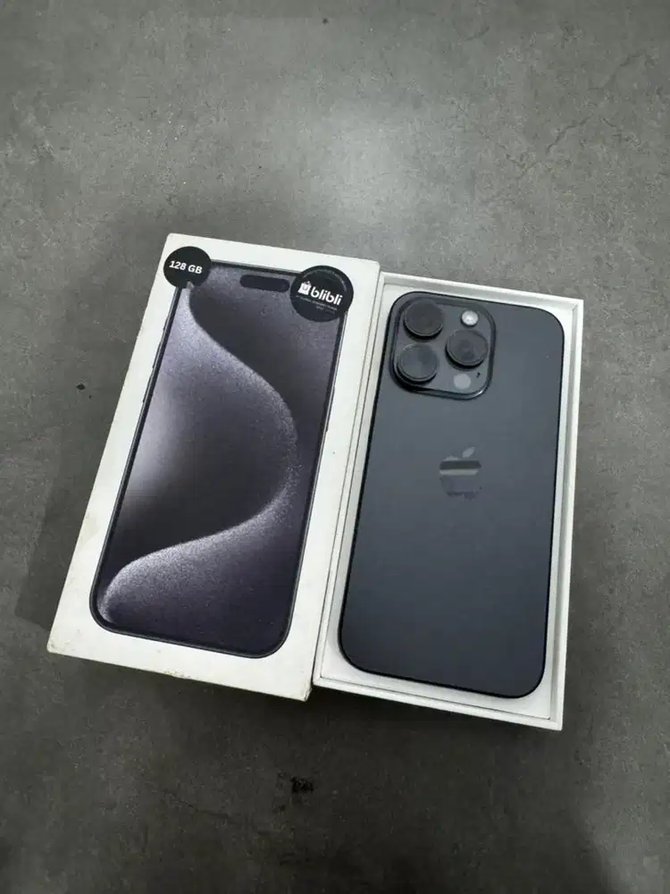 Iphone 15 pro 128gb resmi