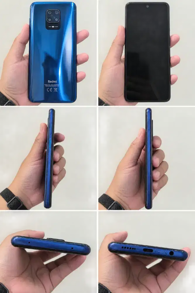 Dijual Xiaomi Redmi Note 9 Pro RAM 8/128GB Biru Abu