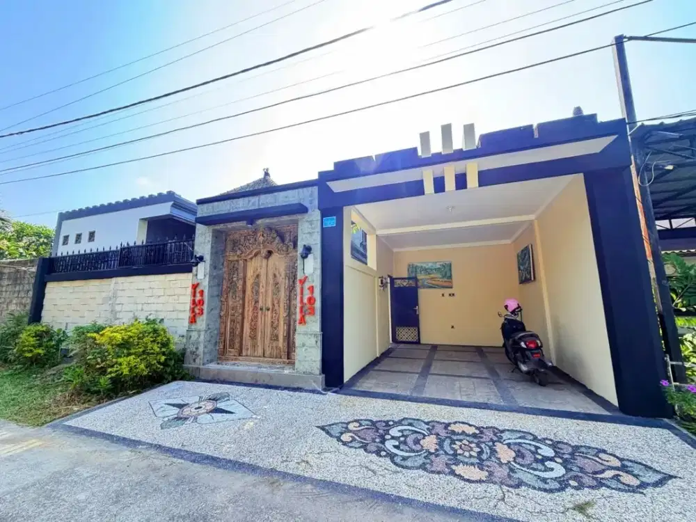 Villa Leasehold 25 Tahun 4 KT Private Pool di Sanur Denpasar