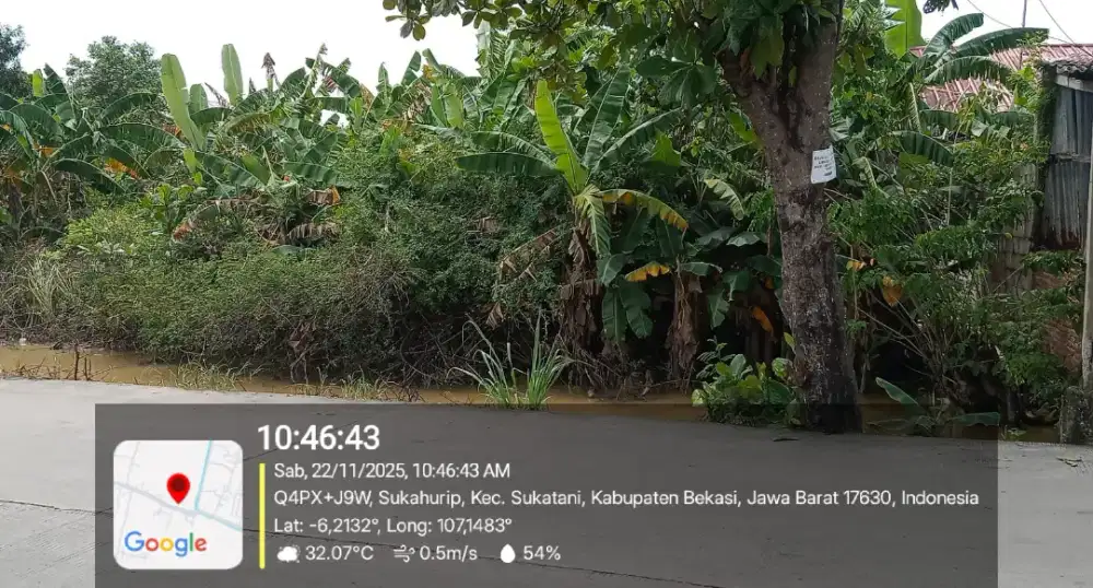 DIJUAL TANAH SHM KAVLING LUAS TANAH 214 M²