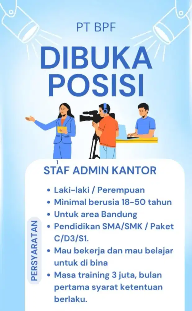 INFO LOKER BANDUNG