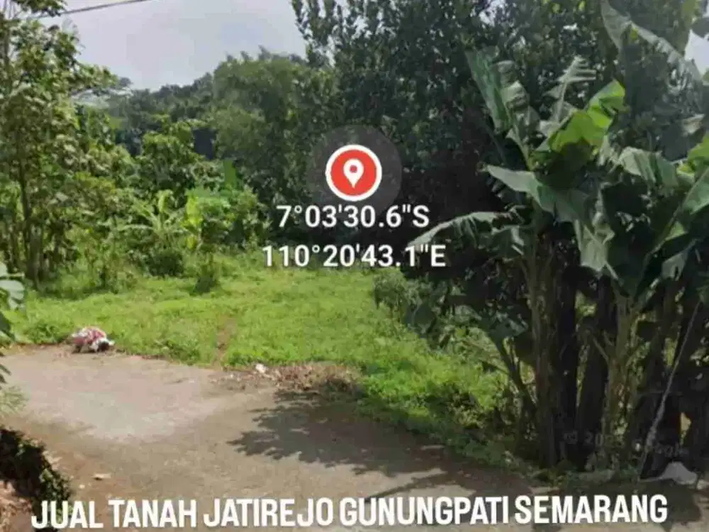 DIJUAL TANAH JATIREJO GUNUNGPATI SEMARANG