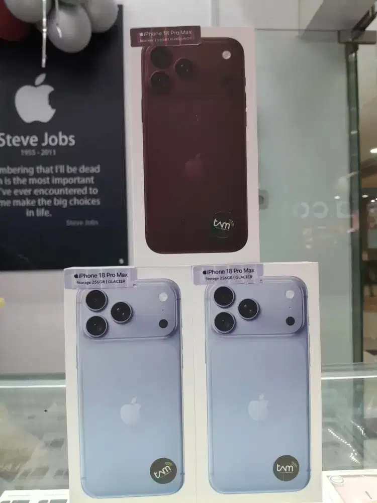 IPHONE 18 PROMAX 256GB NEW GARANSI RESMI SEGEL ORI IBOX TAM PA/A PROMO