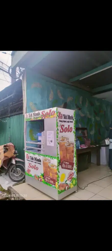 Gerobak es teh manis