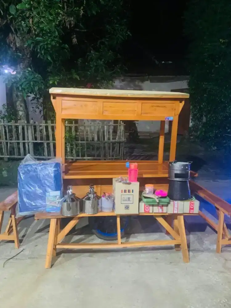 Gerobak Bakso Mie Ayam jg Melayani Pesanan Gerobak Bubur Sate Soto dlL