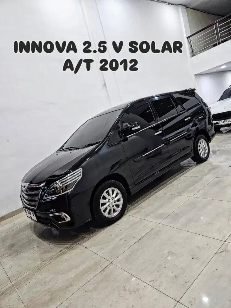 (TDP 38JT) INNOVA 2.5 V SOLAR Automatic 2012 / 2013 toyota hitam