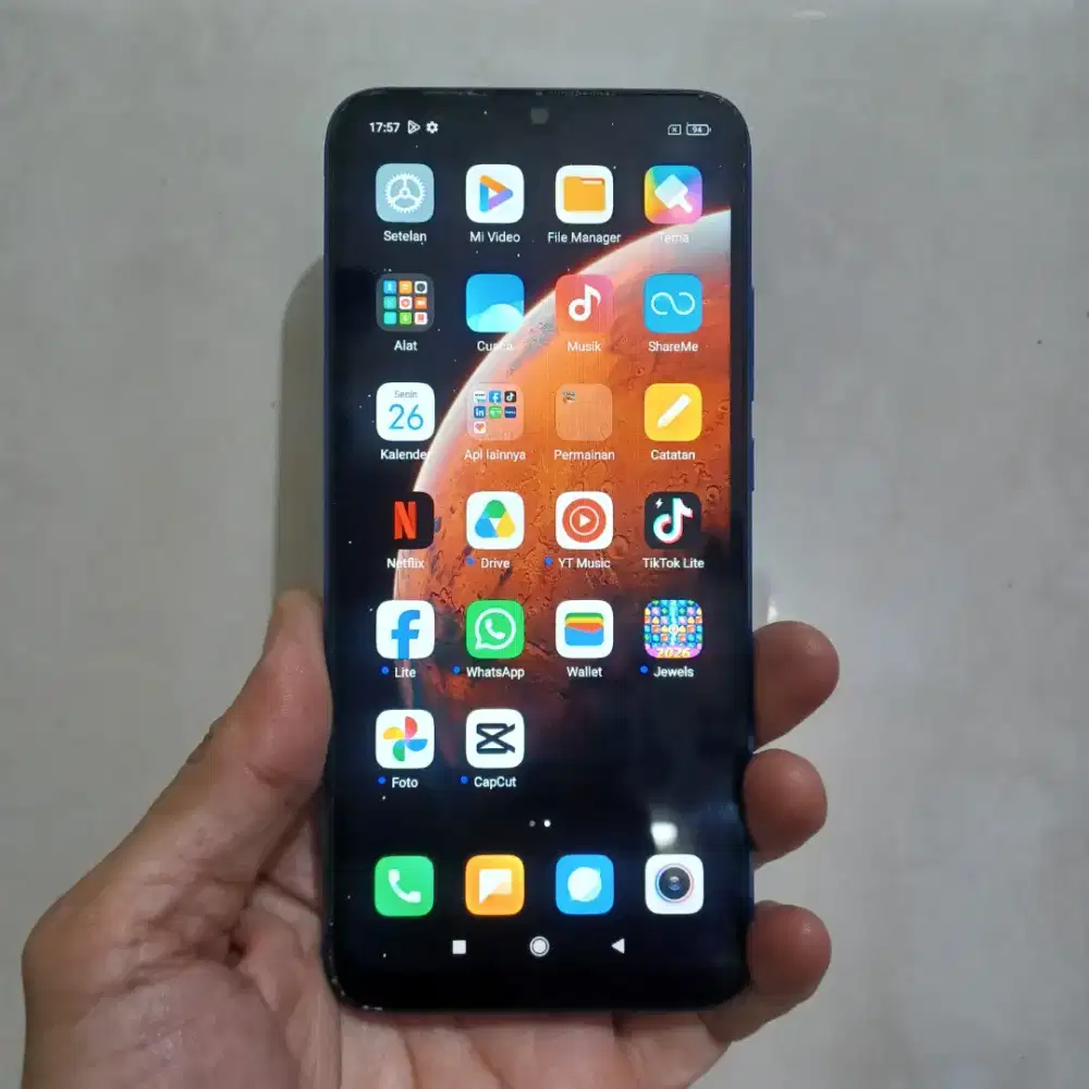 Hp bekas / second Redmi 9a