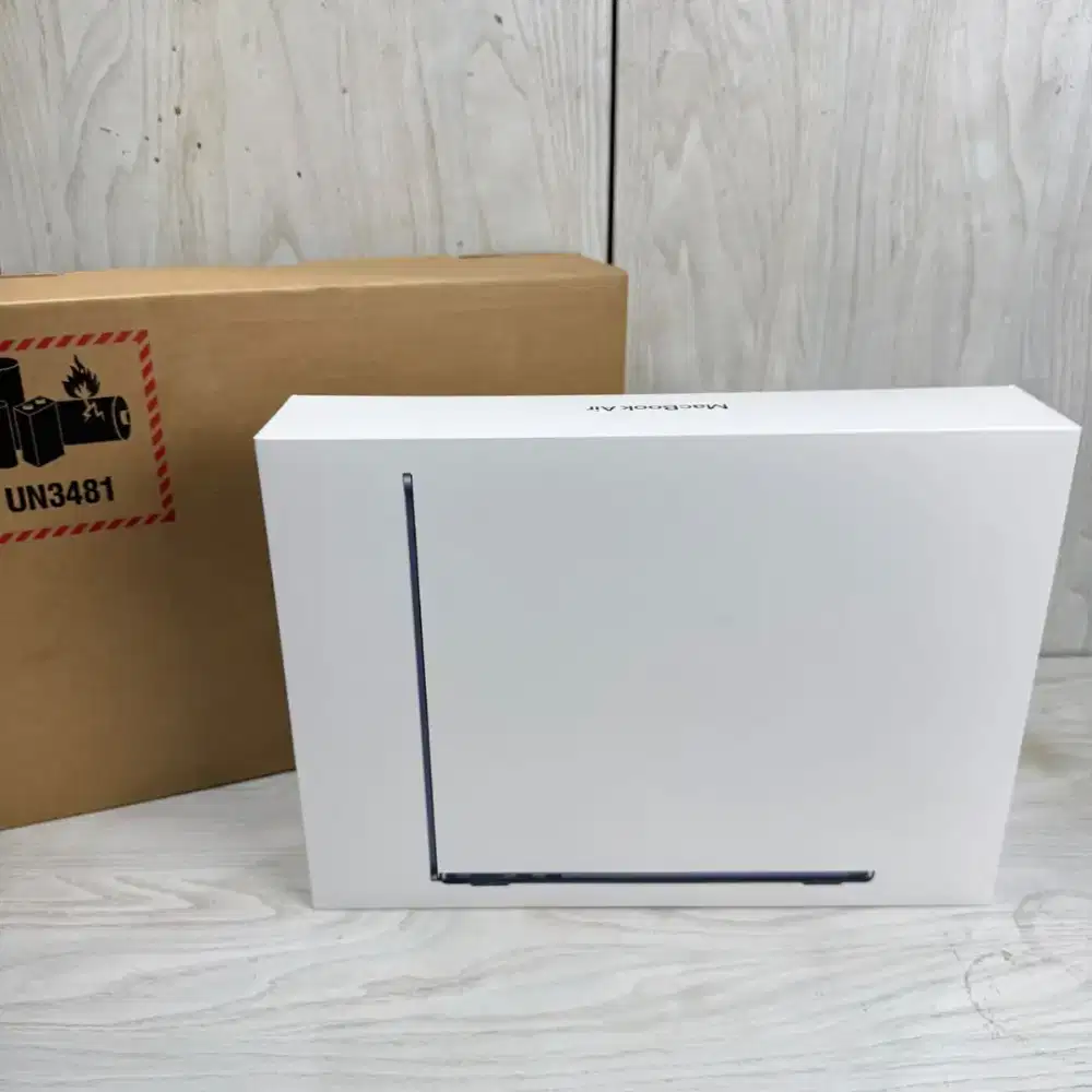 Macbook Air M5 13 Inch Segel BNIB Ibox Ram 16 Ssd 512 lengkap Midnight
