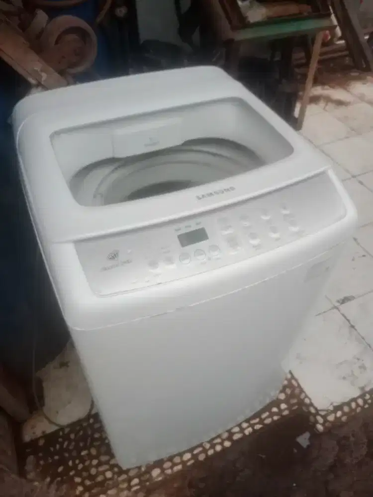 MESIN CUCI 1 TABUNG MASIH OTOMATIS MERK SAMSUNG 8KG