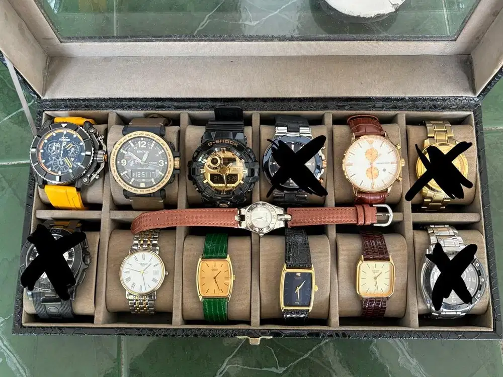 koleksi jam tangan expedition,tissot,seiko,citizen