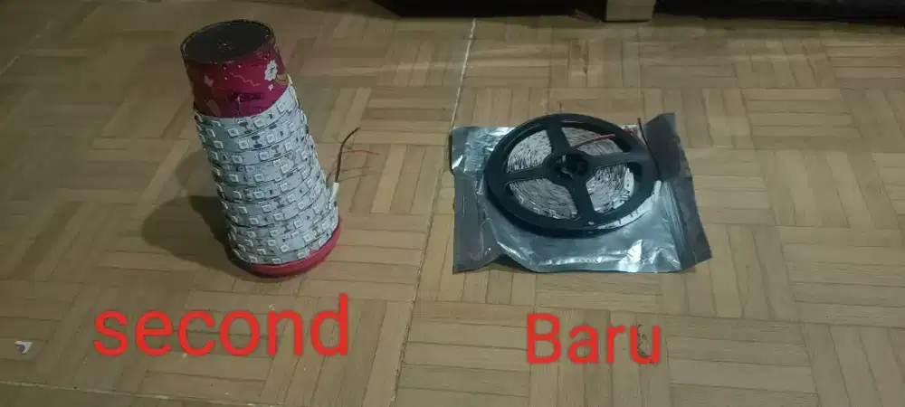 Lampu led 1 roll nya 5 meter Baru dan second