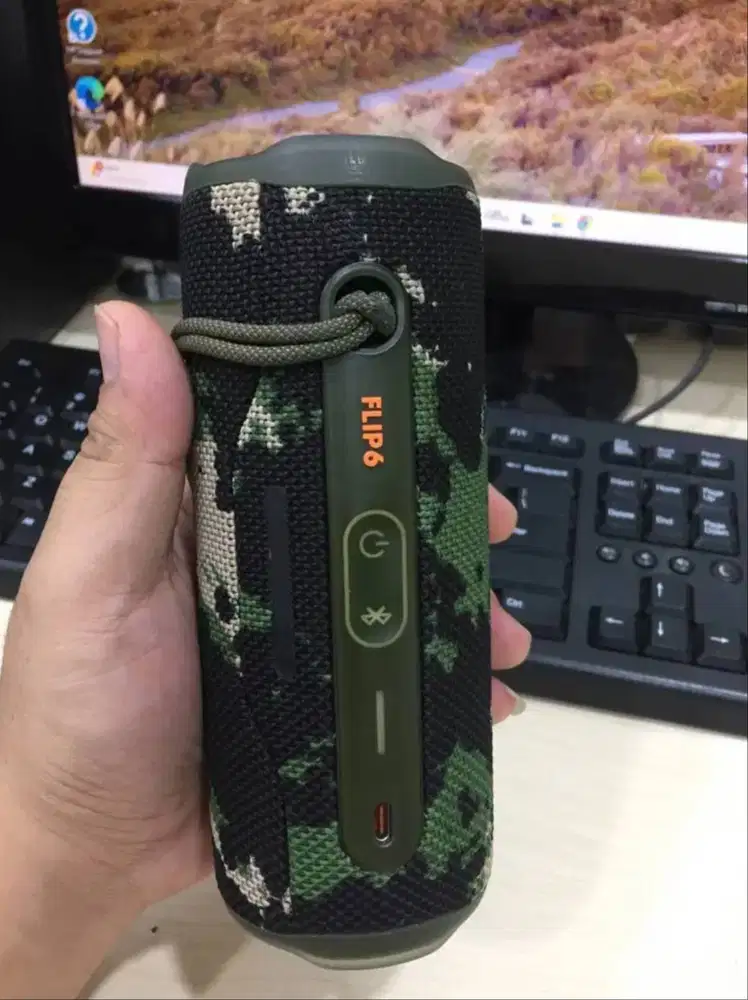 Speaker JBL Flip 6 Squad Camo Bluetooth - Original 100% - Like New