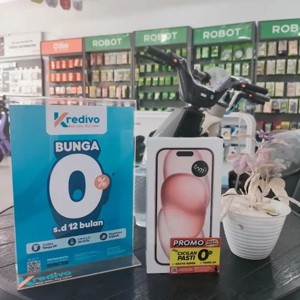 IPHONE 15 128 KREDIT BUNGA 0 % PAKAI CC