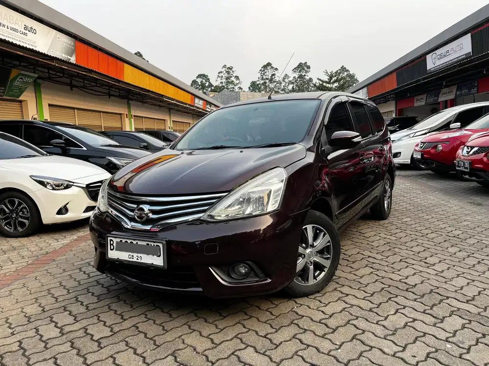 NISSAN GRAND LIVINA XV AT 2017 FACELIFT NEW MODEL RED MAROON EDITION