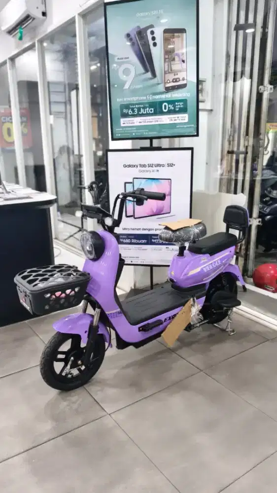 SEPEDA LISTRIK TERBARU HARGA 3JUTAAN BISA COD