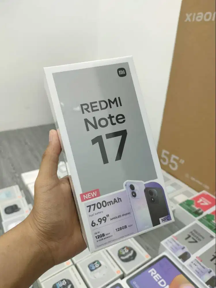 REDMI NOTE 17 6/128 6/256 BLACK/PURPLE/SKY TEAL
