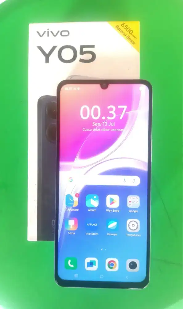 Vivo Y05 4 128  Mulus Full Set Resmi VIVO