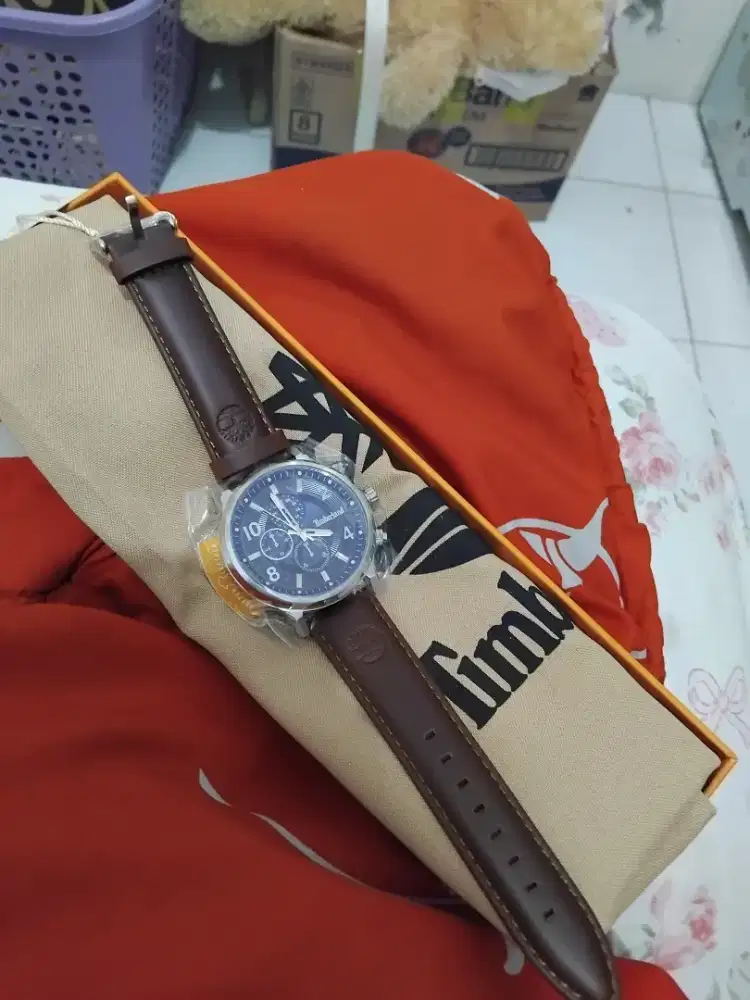 Dijual jam tangan cowo ori  merek timberland