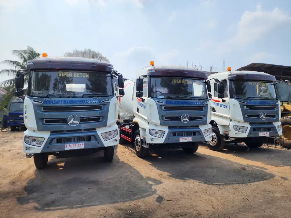 Truck Mixer Sany Kapasitas 7m3 tahun 2023