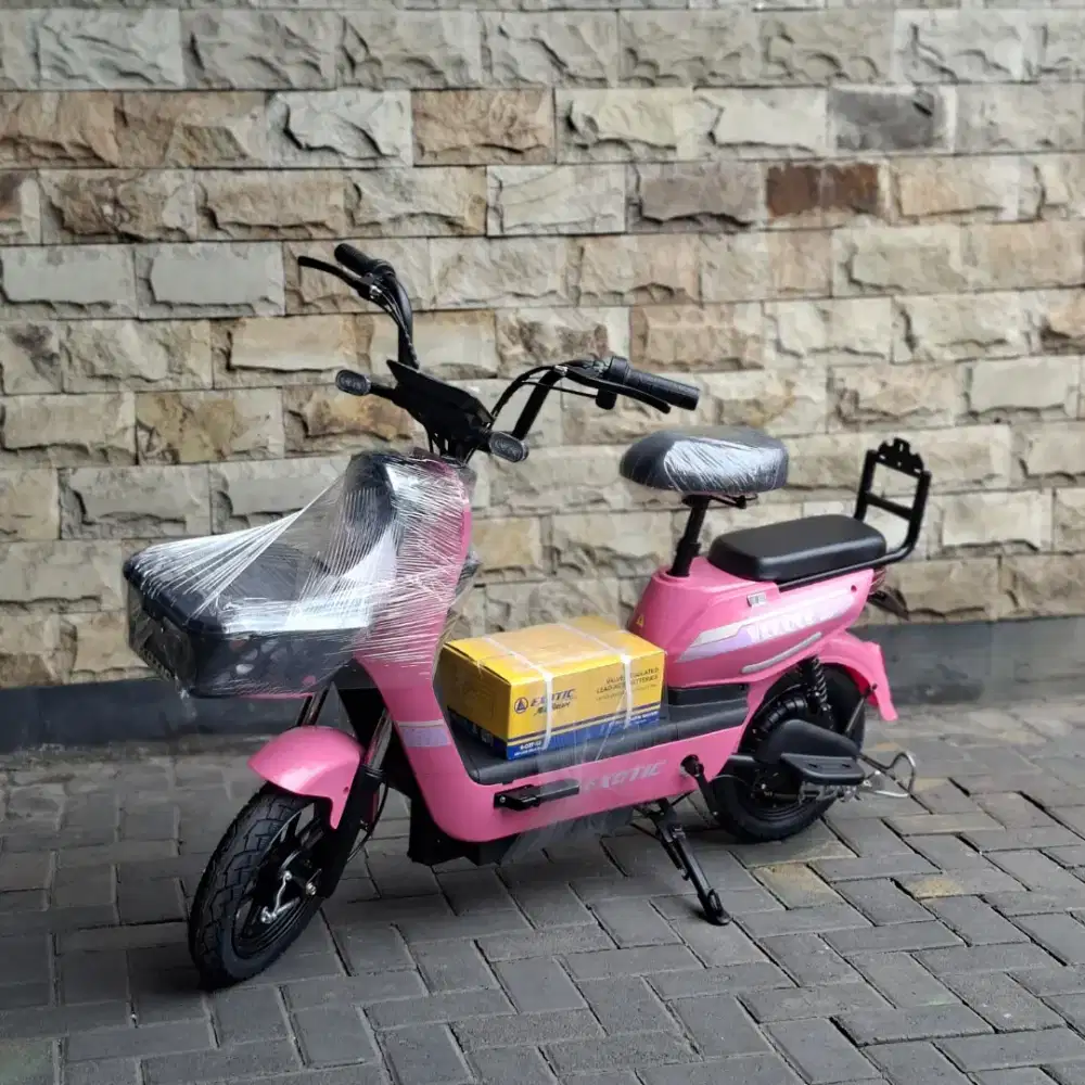 Sepeda listrik exotic veloce V1 bisa COD gratis ongkir bayar di tempat