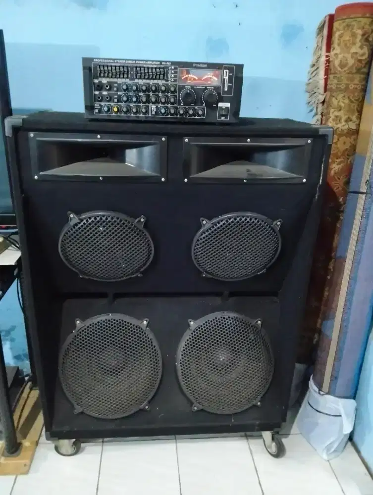 Speaker outdoor 15+Amplifier