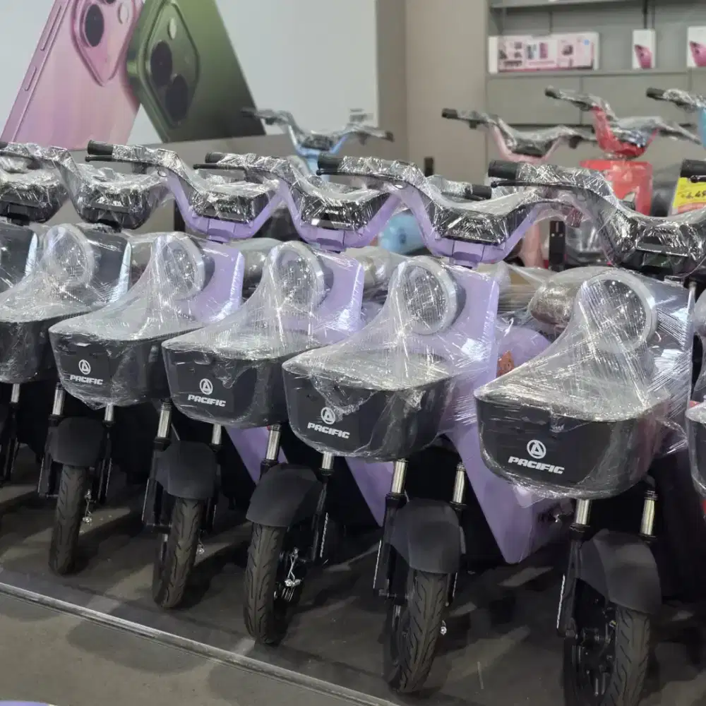 sepeda listrik Pacifik M2 design super keren cicilan mulai 450ribuan