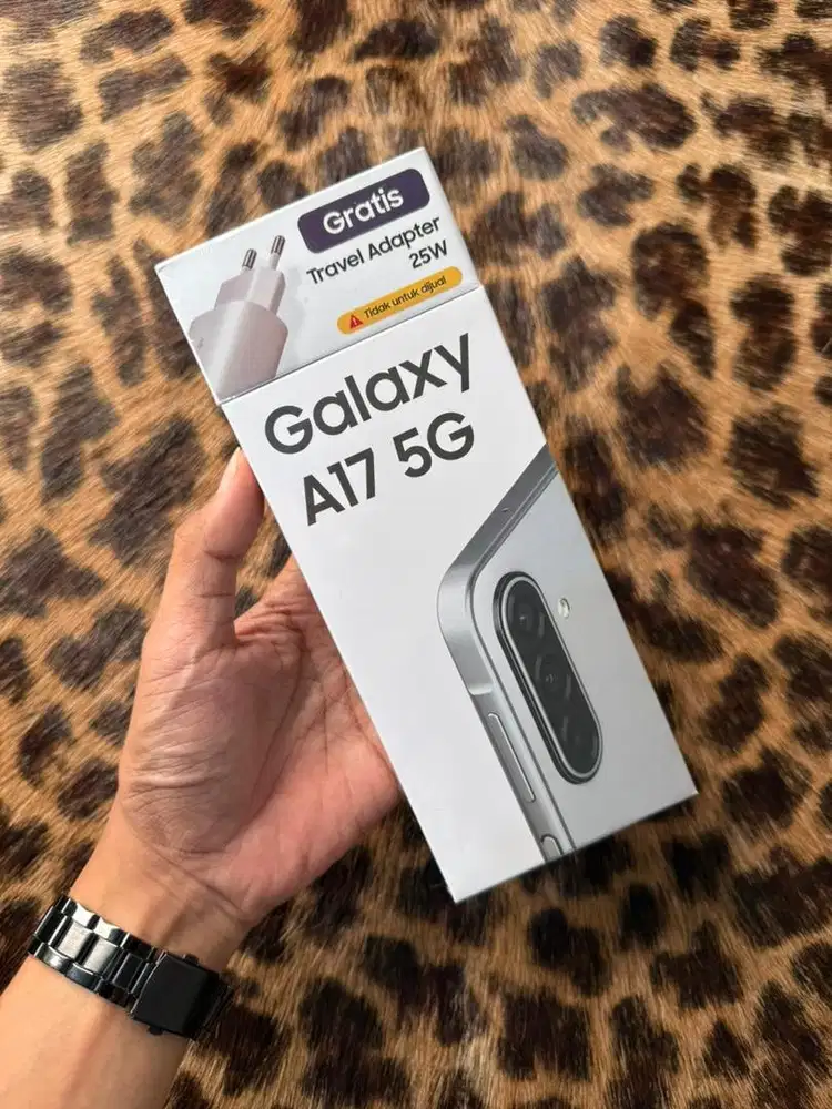 New Galaxy A17 5G 8/256GB Resmi (Gray)