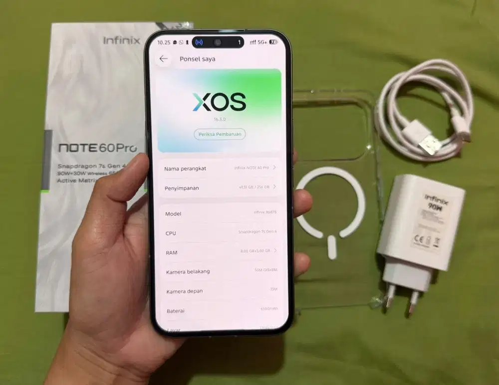 Infinix Note 60 pro Second