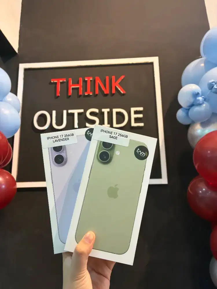 IPHONE 17 256GB NEW GARANSI RESMI SEGEL ORI IBOX TAM PA/A PROMO!!