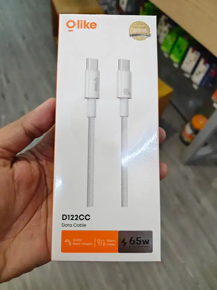 Kabel charger Olike D122CC fast charging 65watt