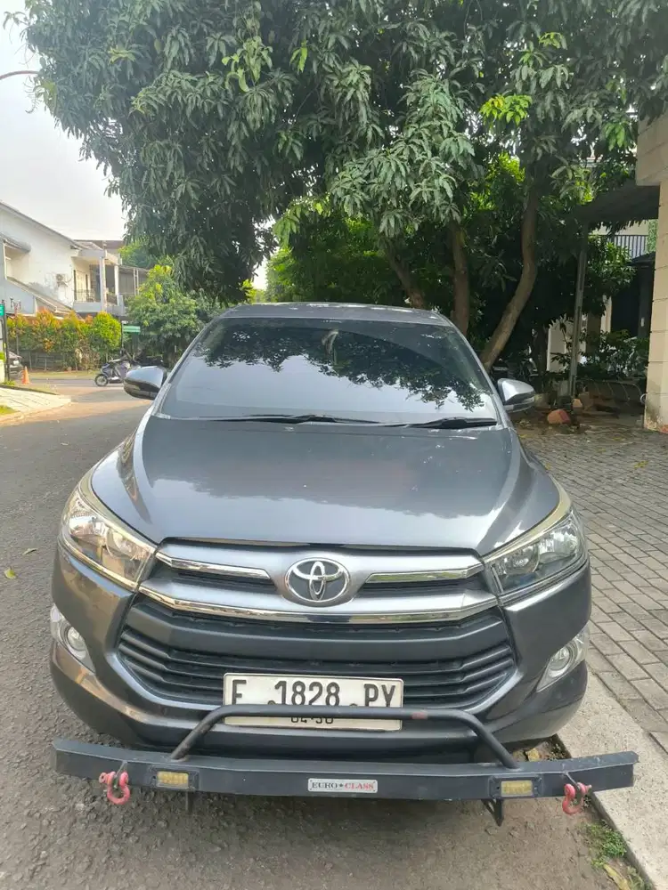 Dijual Innova Reborn 2017 Warna Abu-Abu type G A/T Bensin