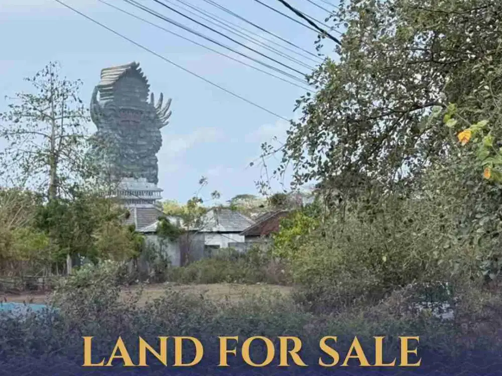 DIJUAL MURAH TANAH LIHAT GWK DI JL BALI CLIFF, UNGASAN – BALI