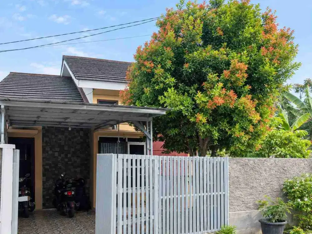 DIJUAL – Rumah Hook SHM LT 85 m², 2 KT, Dekat 3 Gerbang Tol di Setu Bekasi