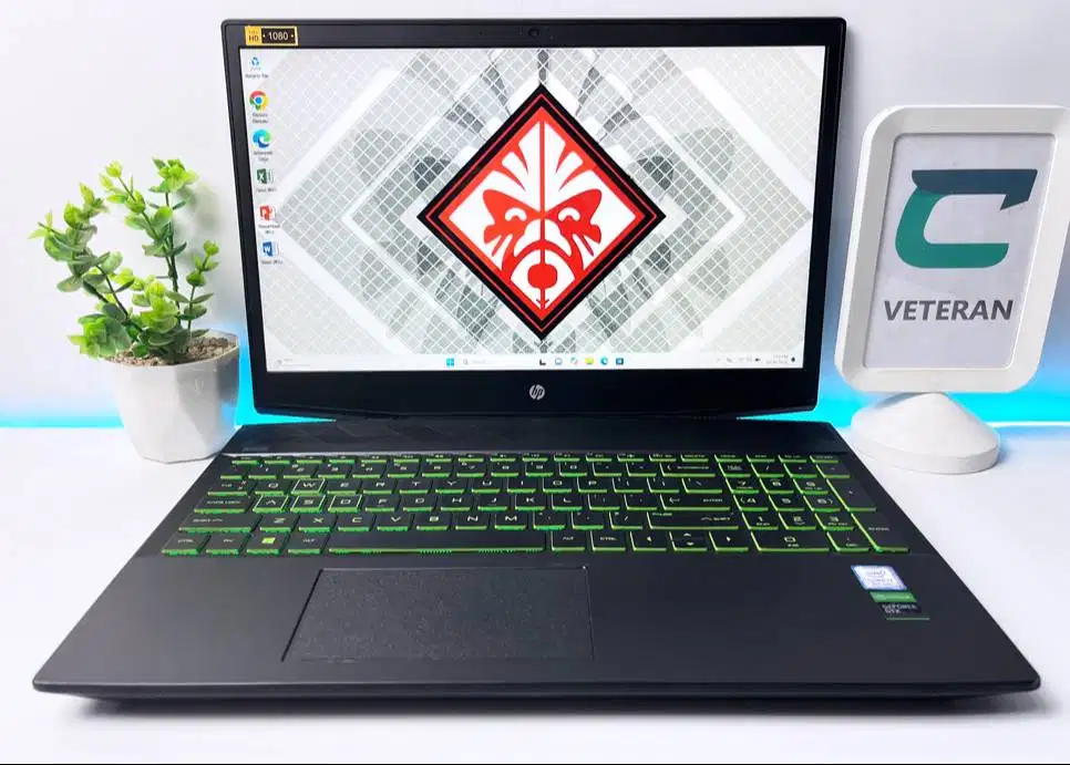 Laptop HP Gaming i7 Ram 16GB Ssd 512GB Nvidia 4GB GTX 1050 Pavilion