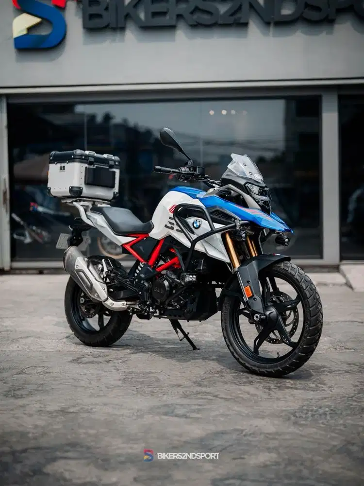 BMW G 310 GS WHITE BLUE 2025