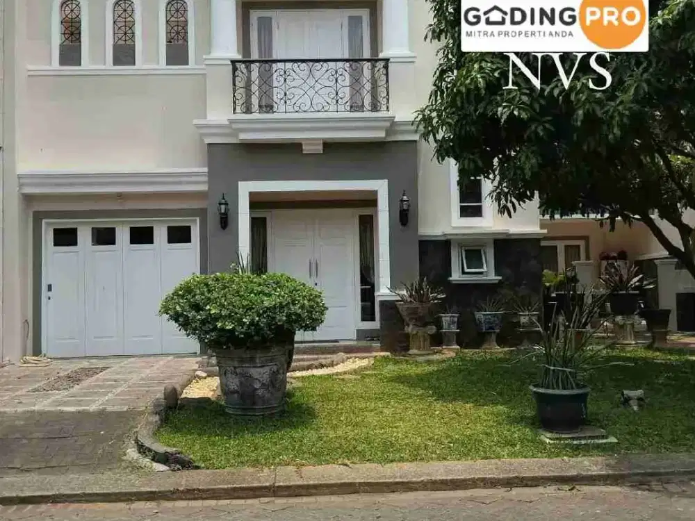 dijual rumah raffles hills Cibubur tanah luas 4M nett
