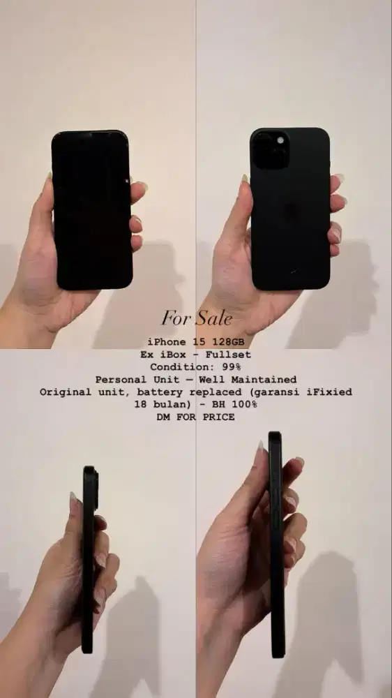iPhone 15 128 ex ibox