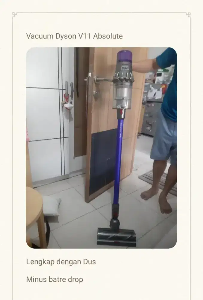 Vacuum Dyson SV15