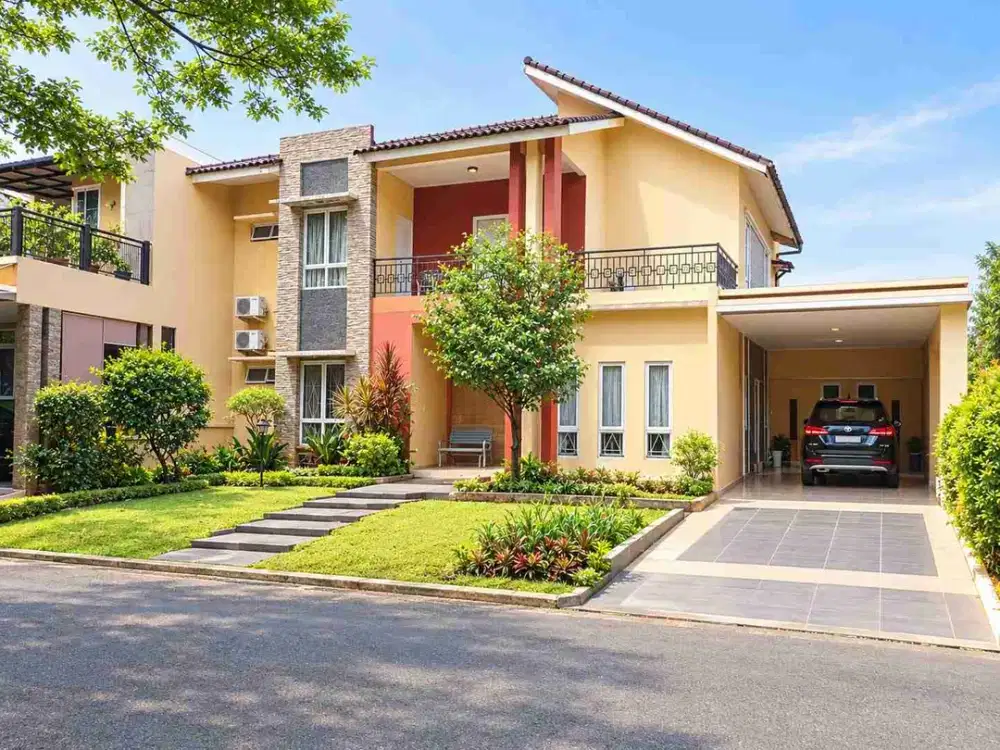 Dijual Rumah di Legenda Wisata Cibubur Posisi Hook
Menghadap Taman
