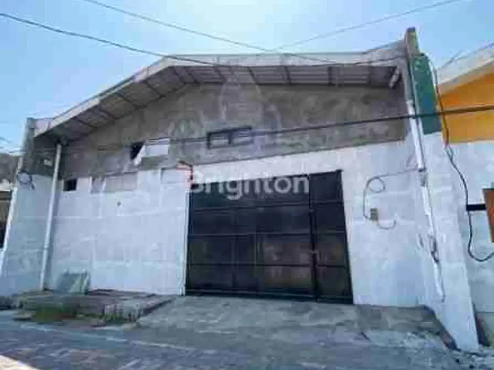 SEWA GUDANG LEBAK TIMUR KENJERAN 200M2 10X20M DEKAT NOL JALAN MERR