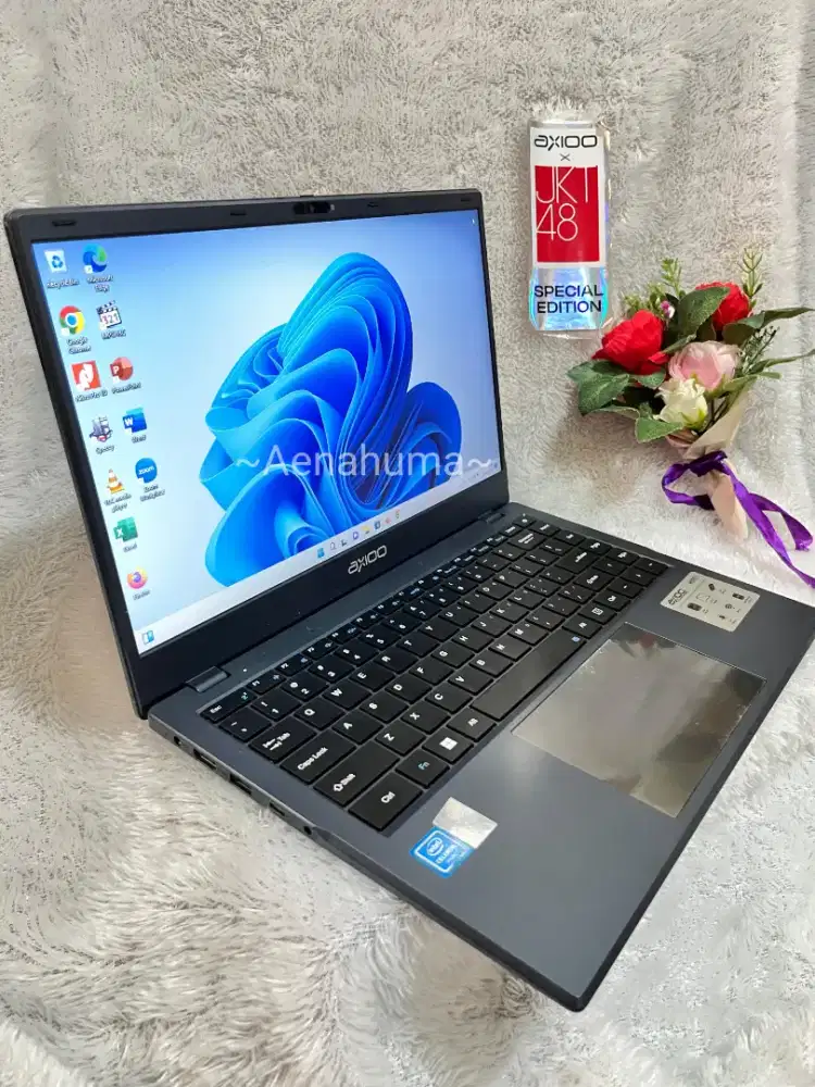 Laptop Axioo Hype 1 Ram 8gb Ssd 128 layar 14in fullset