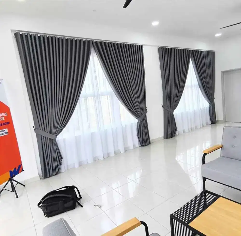 Penjual Gorden Custom Bahan Blackout | Roller Blind