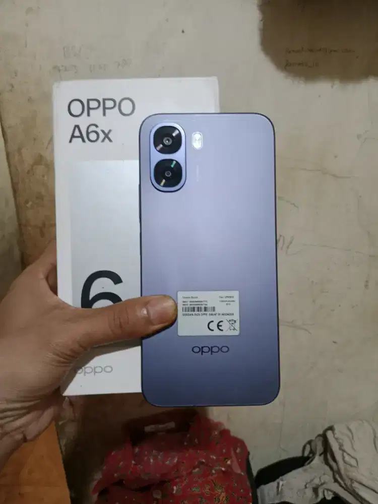 Oppo A6x Ram 4+8/64 fullset