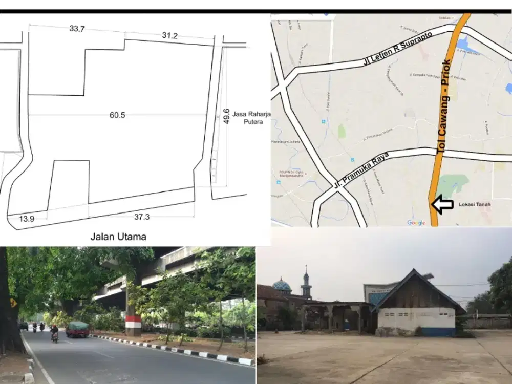 Di Jual tanah di Jakarta Timur