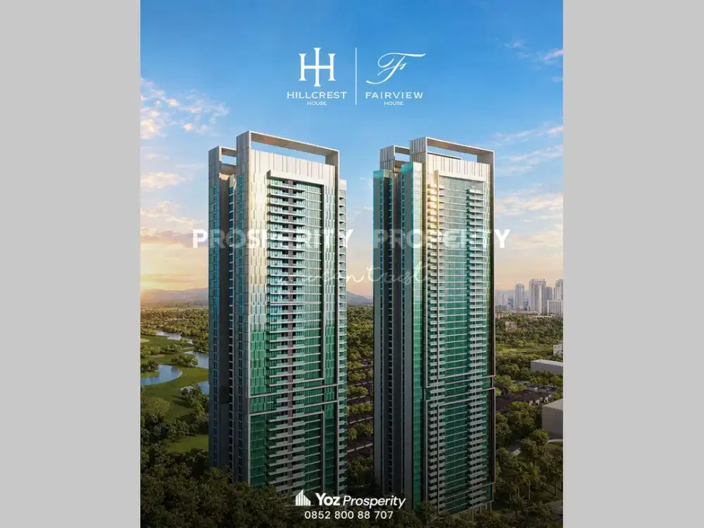 Penthouse Apartemen Fairview House Brand New Jual Rugi di Lippo Karawaci Central Tangerang