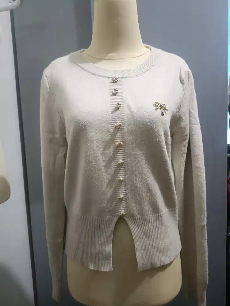 Atasan bahan knit