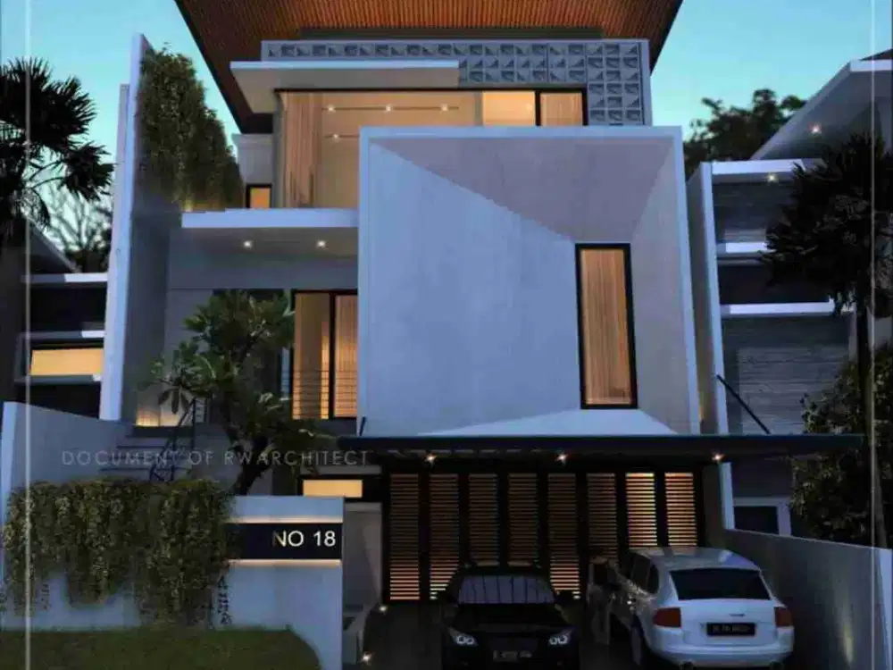 DIJUAL RUMAH 3 LANTAI BRAND NEW SEMI FURNISHED dengan Fasilitas Lift di Gading Serpong Tangerang