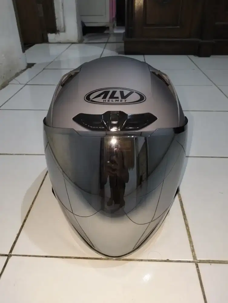 Helm ALV Baru Grey Doff
