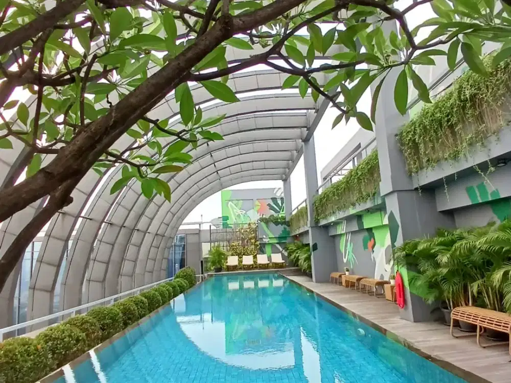 FOR SALE UNIT SIAP HUNI DI APARTEMEN L’AVENUE – PANCORAN Unit siap huni di lokasi strategis, cocok untuk Hunian maupun Investasi