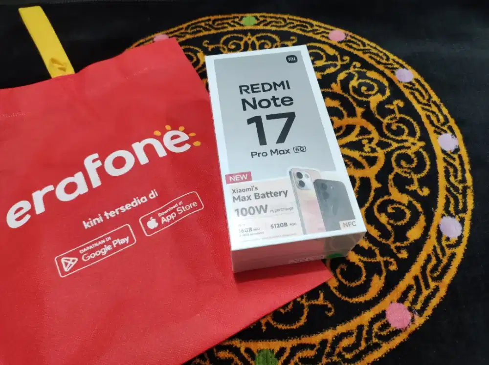 Redmi 17 pro max RAM 8/512GB New/Baru garansi resmi.Segell asli